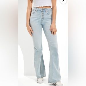 AE Super High-waisted Flare Jean